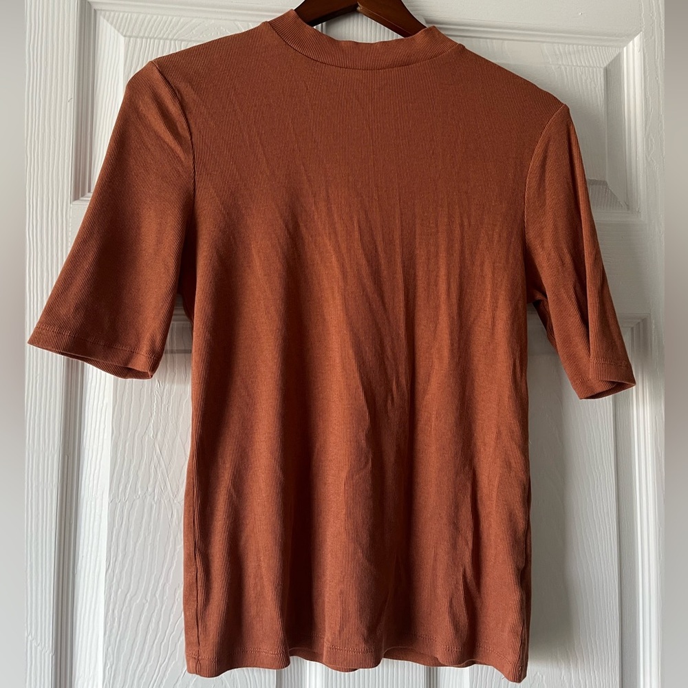 Mock Neck Knit Top